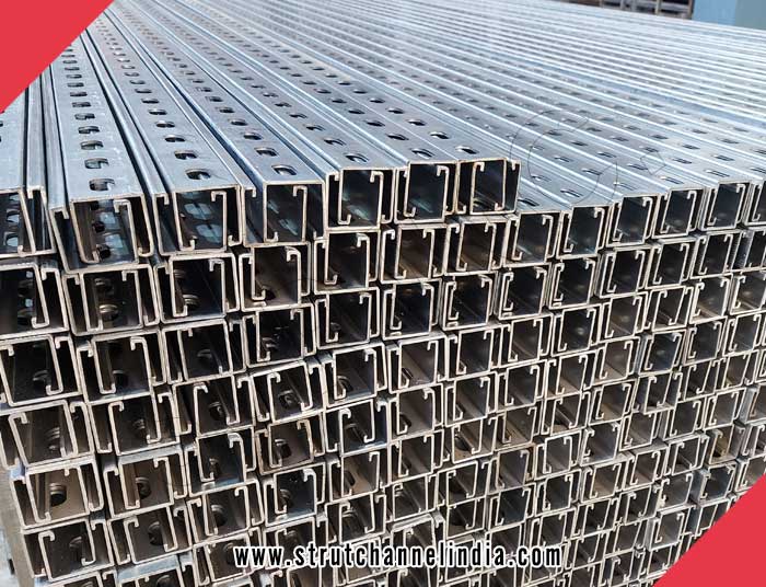 Strut Channels Manufacturers in India Slotted Channels Unistrut Channels Exporters Metal Framing Channels Wholesale suppliers in India